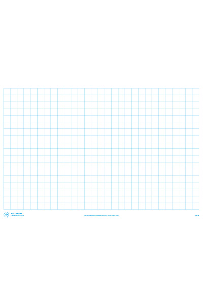Magnetic Teaching Sheets (2cm Graph)