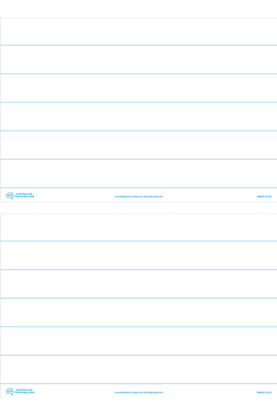 Magnetic Teaching Sheets (Ruled Lines)