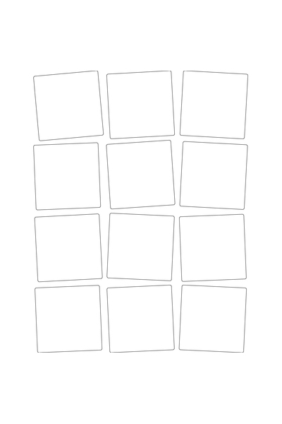 Magnetic Write 'n' Wipe Shapes - Squares