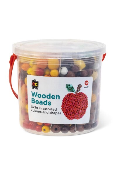 Wooden Beads - Jar (575g)