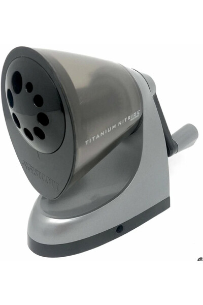 Westcott iPoint ClassAct Manual Antimicrobial Pencil Sharpener