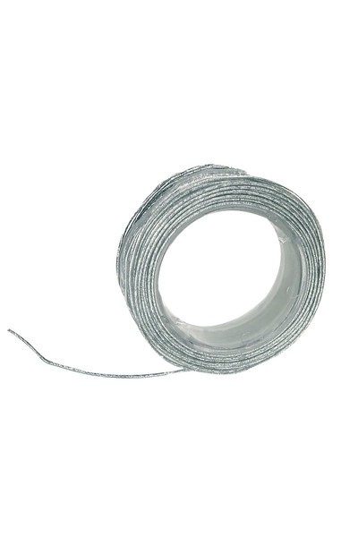 Metallic Wire Cord (25m) - Silver