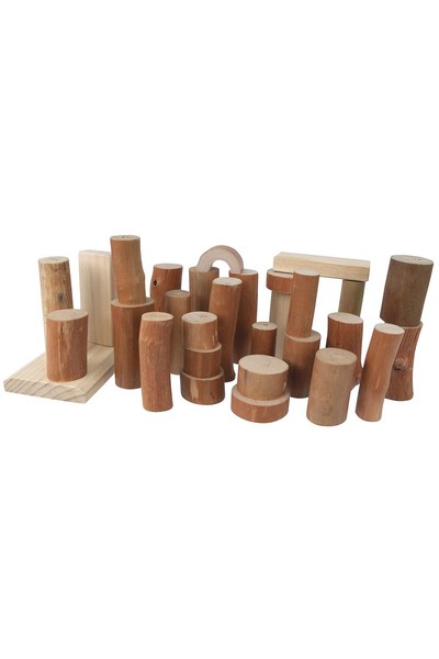 Discovery Barkless Logs (Pack of 27) - Large