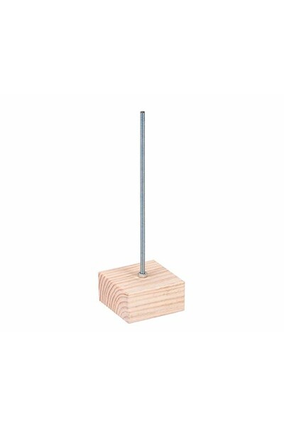 Wooden Block Bases - Pack of 10