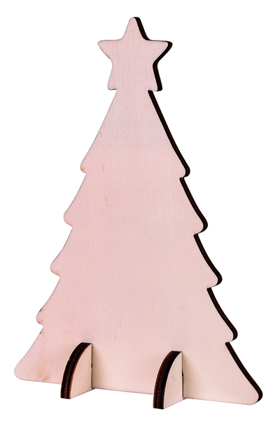 Wooden Standing Tree - Pack of 10