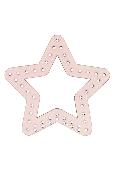 Wooden Weaving Star - Pack of 10
