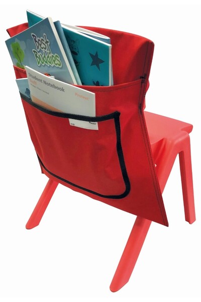 Heavy Duty Chair Bag - Nylon (455mm Wide) 2 Pockets: Red
