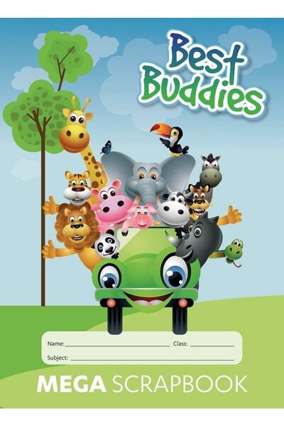 Writer Best Buddies Scrapbook (330x240mm) 100gsm 64PG