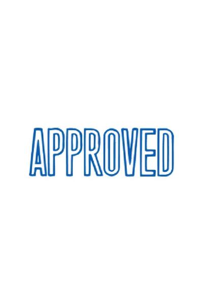 Xstamper - Approved (Blue)