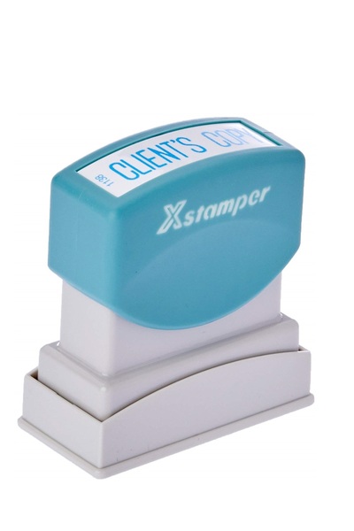 Xstamper - Client's Copy (Blue)