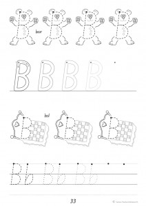 Handwriting Conventions NSW Kindergarten - Sample 2