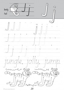 Handwriting Conventions NSW Year 1 - Sample 1