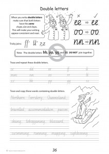 Handwriting Conventions NSW Year 4 - Sample 1