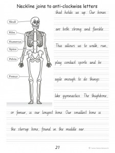 Handwriting Conventions NSW Year 5 - Sample 2