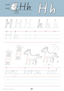 Handwriting Conventions Queensland Year 1 - Sample 1