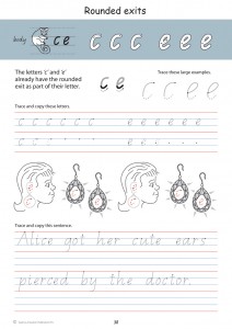 Handwriting Conventions Queensland Year 2 - Sample 1