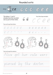 Handwriting Conventions Queensland Year 2 - Sample 1