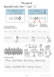 Handwriting Conventions Queensland Year 3 - Sample 2