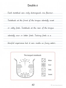 Handwriting Conventions Queensland Year 6 - Sample 2
