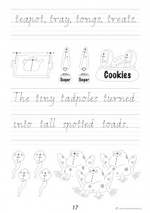 Handwriting Conventions Victoria Year 2 - Sample 2