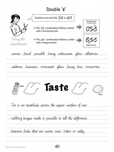 Handwriting Conventions Victoria Year 5 - Sample 2