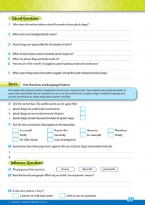 Reading Conventions Year 5 - Sample 2