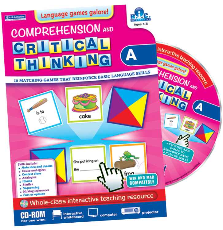 Games Galore: Comprehension and Critical Thinking A