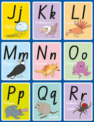 Alphabet Activity Pack - J to R