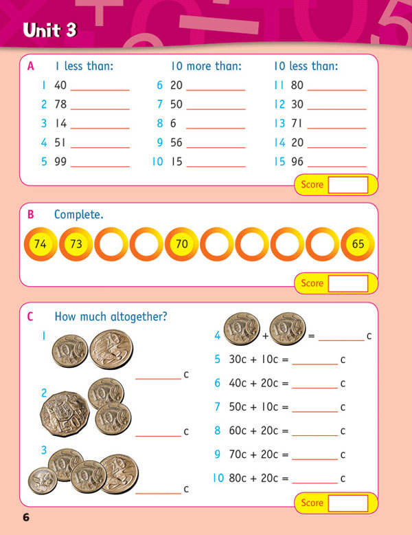 targeting maths australian curriculum edition mental maths year 2 pascal press educational resources and supplies teacher superstore