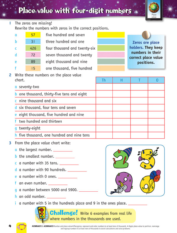 targeting homework year 4 pdf