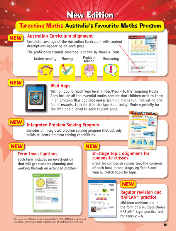 Targeting Maths Australian Curriculum Edition - Student Book: Year 6