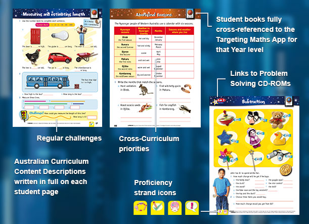 Targeting Maths Australian Curriculum Program - Student Books