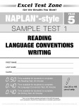 Excel Test Zone - NAPLAN-style - Year 5 - Test Pack - Sample Pages - 12
