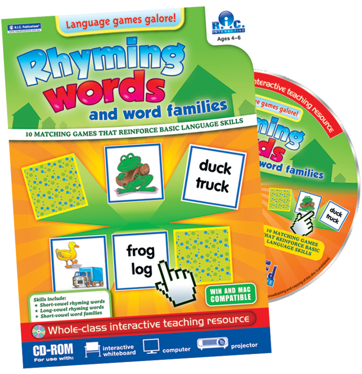 Games Galore: Rhyming Words and Word Families