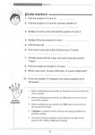 Excel Basic Skills - Multiplication and Division Years 5–6 - Sample Pages 15