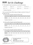 Excel Basic Skills - Times Tables 1 (Years 2–3) - Sample Pages 14