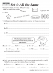 Excel Basic Skills - Times Tables 2 (Years 3–4) - Sample Pages 13