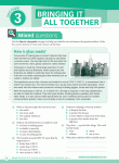 Excel Advanced Skills - Reading and Comprehension Workbook Year 4 - Sample Pages 12