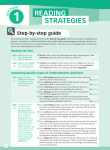 Excel Advanced Skills - Reading and Comprehension Workbook Year 4 - Sample Pages 5