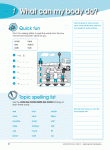 Excel Advanced Skills - Spelling and Vocabulary Workbook Year 2 - Sample Pages 6