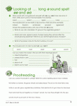 Excel Advanced Skills - Spelling and Vocabulary Workbook Year 4 - Sample Pages 6