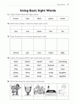 Excel Basic Skills - Reading and Comprehension Years 1–2 - Sample Pages 6