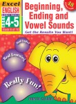 Excel Early Skills - English Book 6 Beginning, Ending and Vowel Sounds