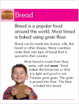 Go Facts - How is it Made? - Bread - Sample Page
