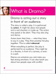 Go Facts - The Arts - Drama - Sample Page