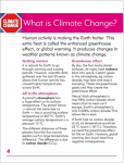 Go Facts Climate - Climate Change - Sample Page