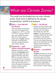 Go Facts Climate - Climate Zones - Sample Page