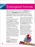 Go Facts - Environmental Issues - Endangered Animals - Sample Page
