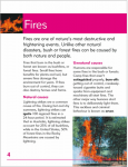 Go Facts - Natural Disasters - Fire and Drought - Sample Page