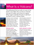 Go Facts - Natural Disasters - Volcano - Sample Page